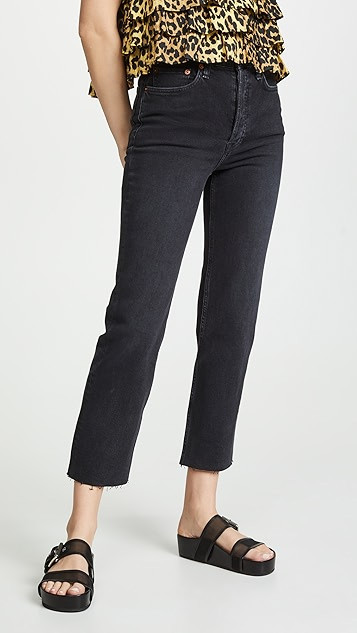 High Rise Stovepipe Jeans | Shopbop