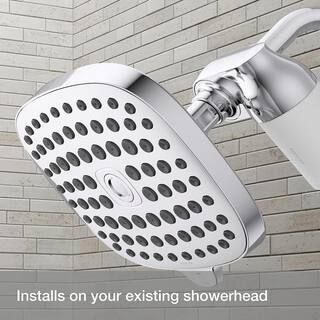 Aquifer Shower Water Filtration System in Polished Chrome | The Home Depot