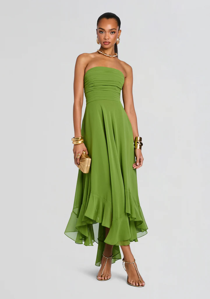 Louisa Chiffon Dress | Retrofete