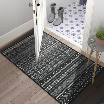 Runner Floramae Runner 1'4" X 3'11" Area Rug with Non-Slip Backing | Wayfair North America