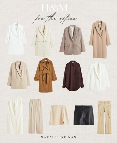 H&M style for the office. Blazers, jackets, skirts, dress pants, button downs

#LTKstyletip #LTKworkwear #LTKunder100