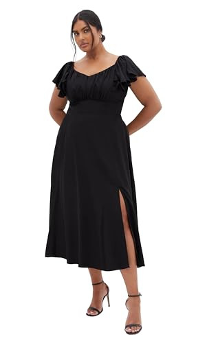 City Chic Women's Plus Size Dress-Alisia, Black | Amazon (US)