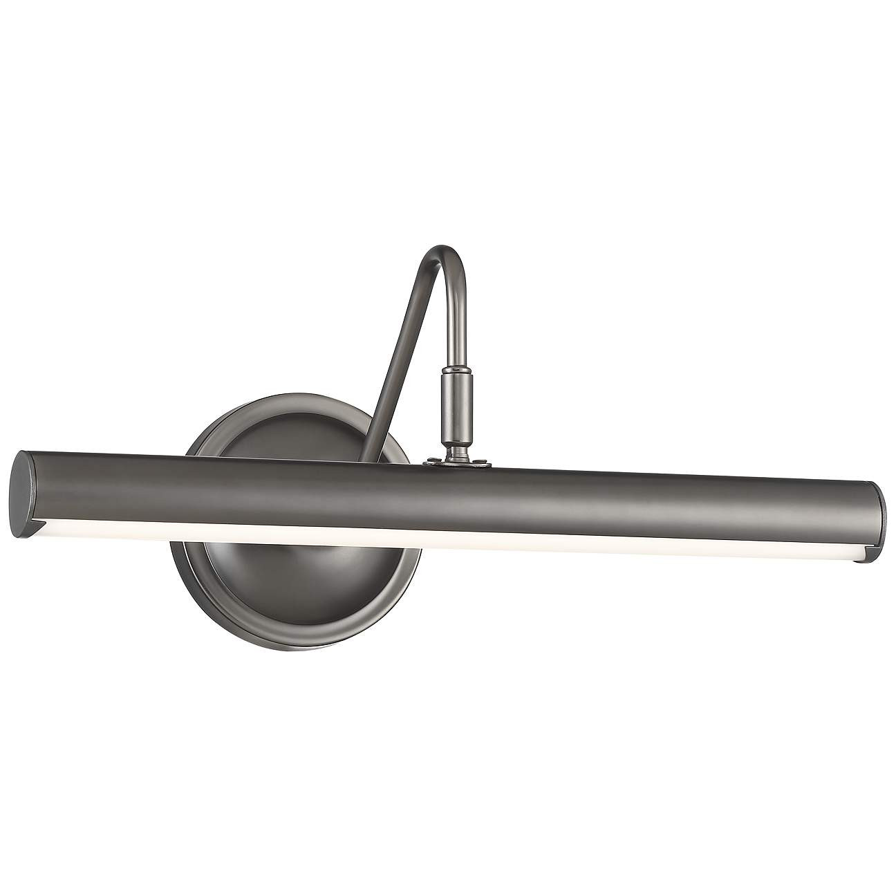 Renaissance 16" Wide Plated Graphite LED Picture Light | Lamps Plus