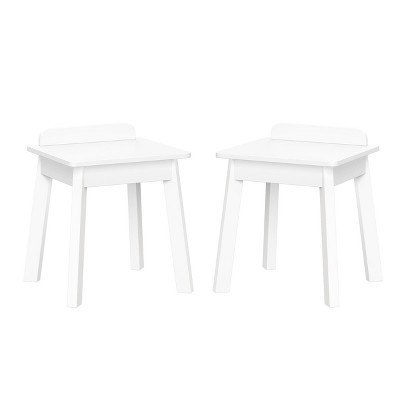 RiverRidge Kids' 2pc Chairs for Playroom/Nursery and Daycare White: MDF Frame, ASTM & CPSIA Certified, Ages 3+ | Target
