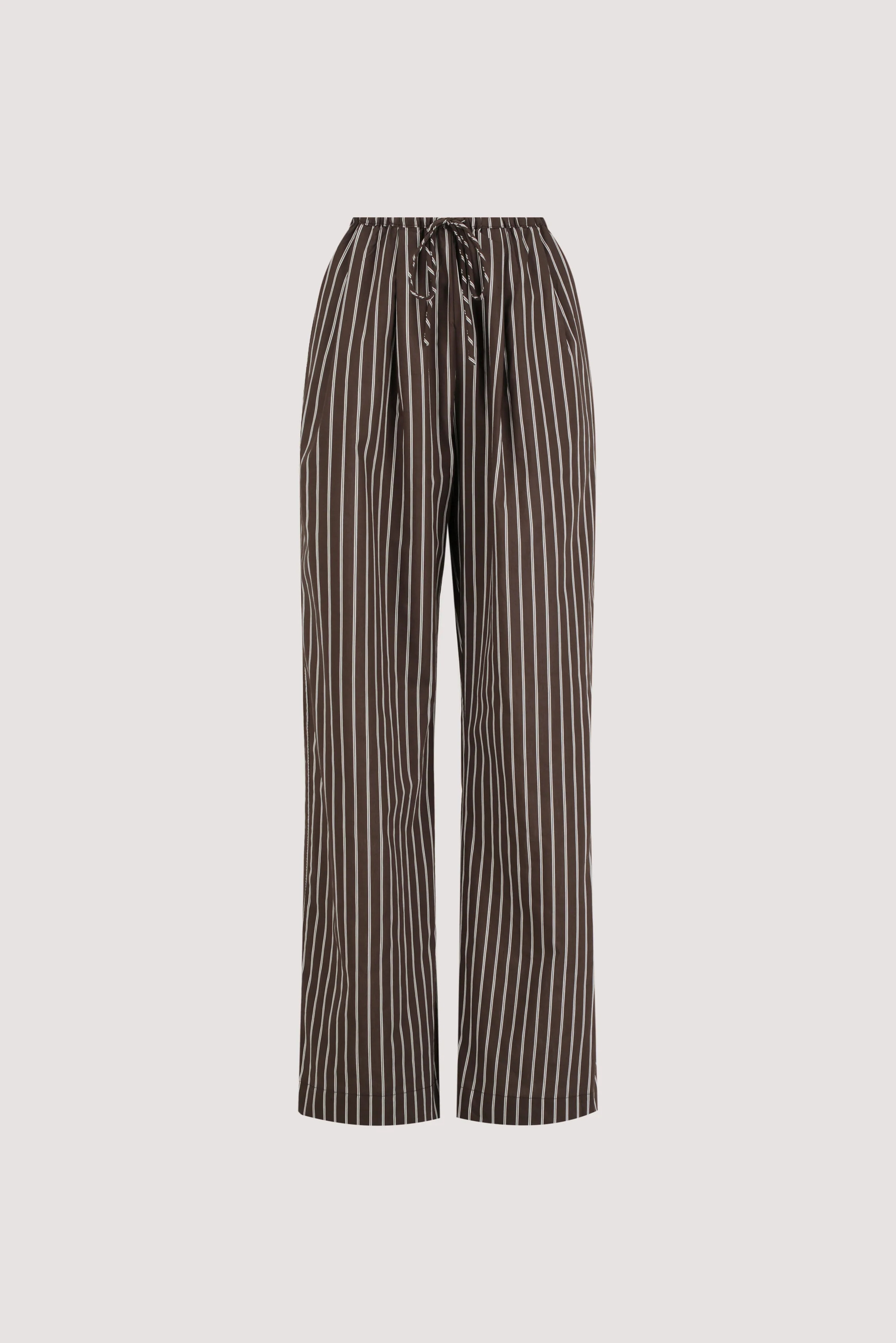 SABLE BITTER CHOC SILK BLEND PANT | DISSH