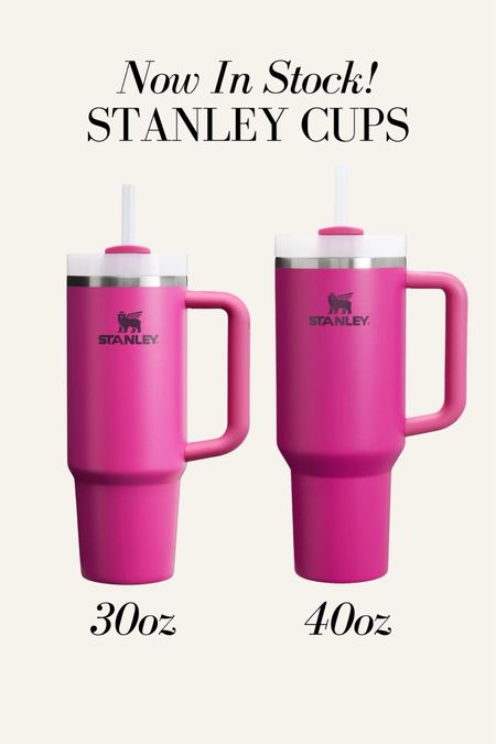 Stanley cup restock, pink Stanley cup 

#LTKhome #LTKfindsunder50 #LTKSeasonal