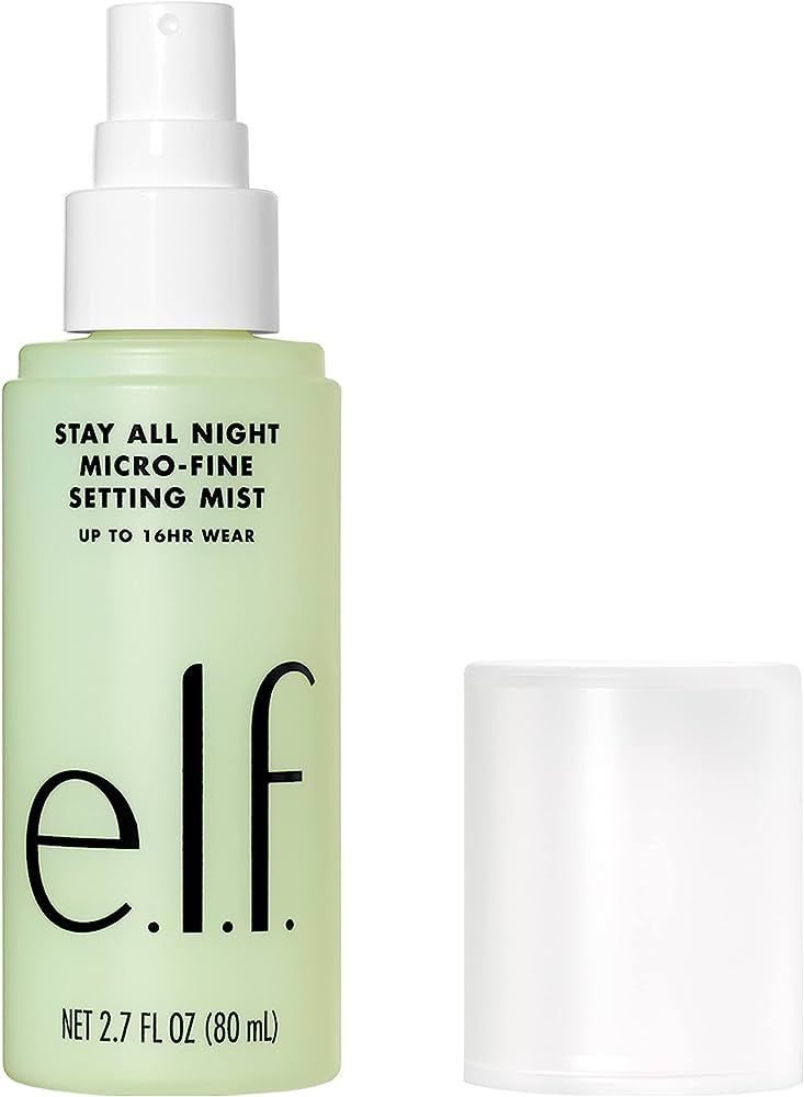 e.l.f. Stay All Night Micro-Fine Setting Mist, Hydrating & Refreshing Makeup Setting Spray For 16... | Amazon (US)