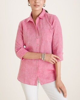 No-Iron FreshChic Linen Shirt | Chico's