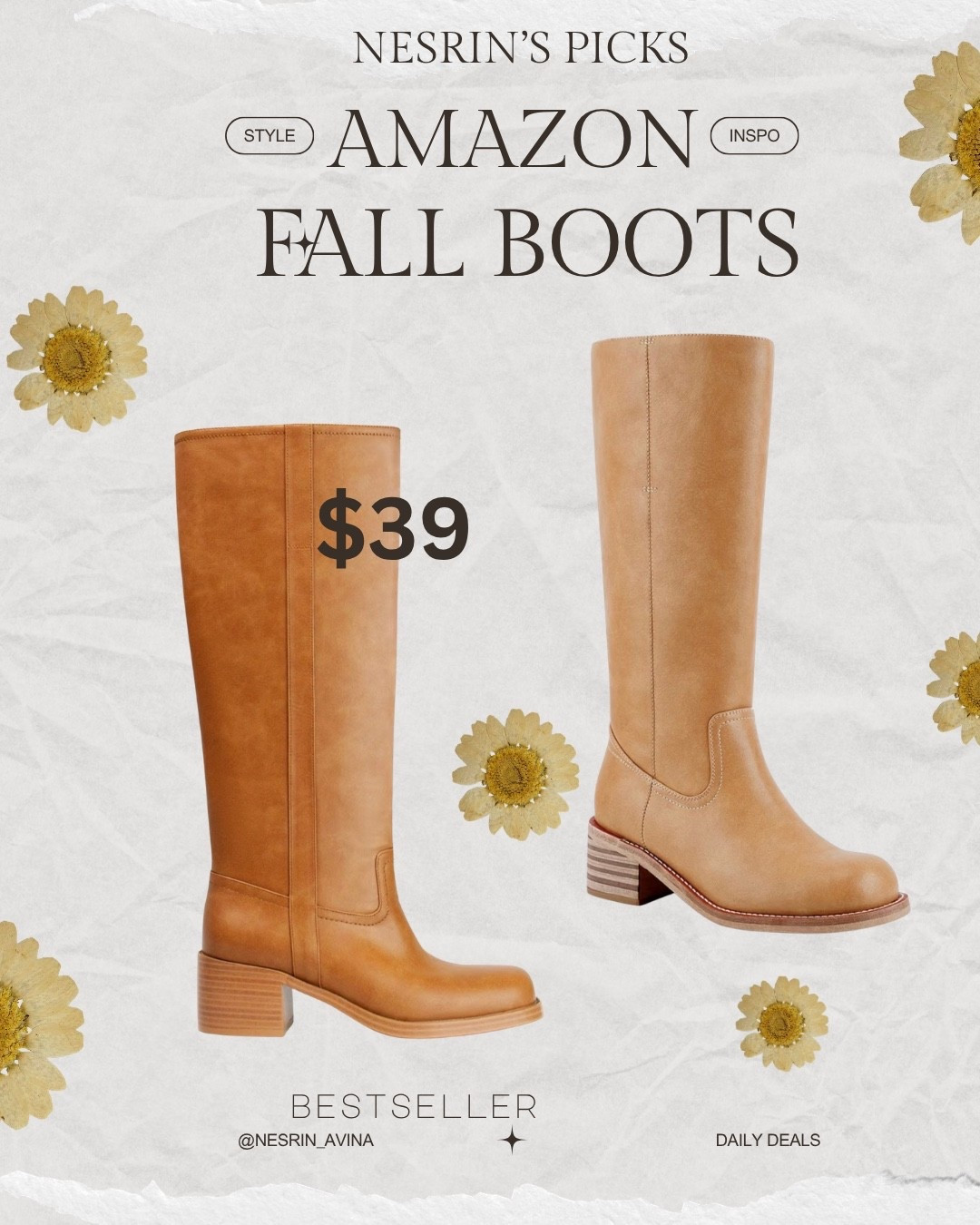The cutest fall style/ and it is comfortable.  Here are two highly rated boots that are trending over on my Amazon right now.  The price is always better in September so grab them now! #bananaboots #boots #fallboots #yellowboots #orangeboots #flatboots #coolgirlboots