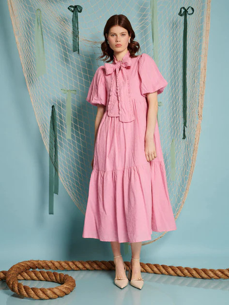 Onda Bow Midi Dress | Sister Jane (UK)