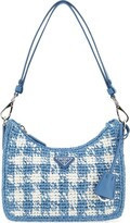 Prada Logo-Triangle Chain-Linked Mini Shoulder Bag | Cettire Global