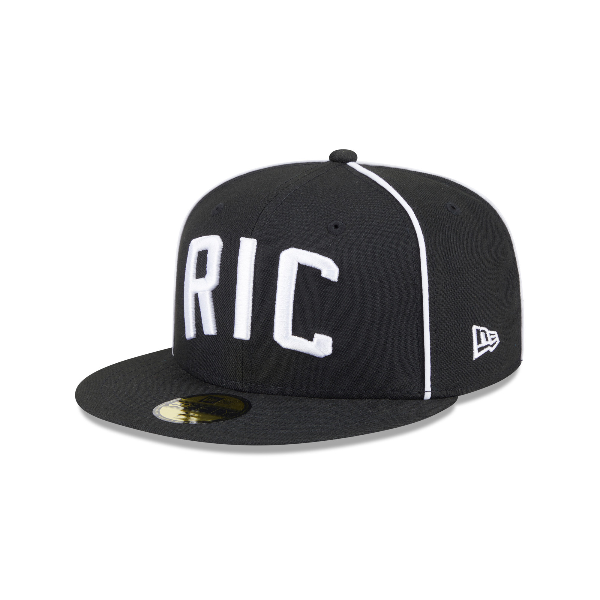 Men's New Era  Black Richmond Flying Squirrels Theme Nights 59FIFTY Fitted Hat | Fanatics
