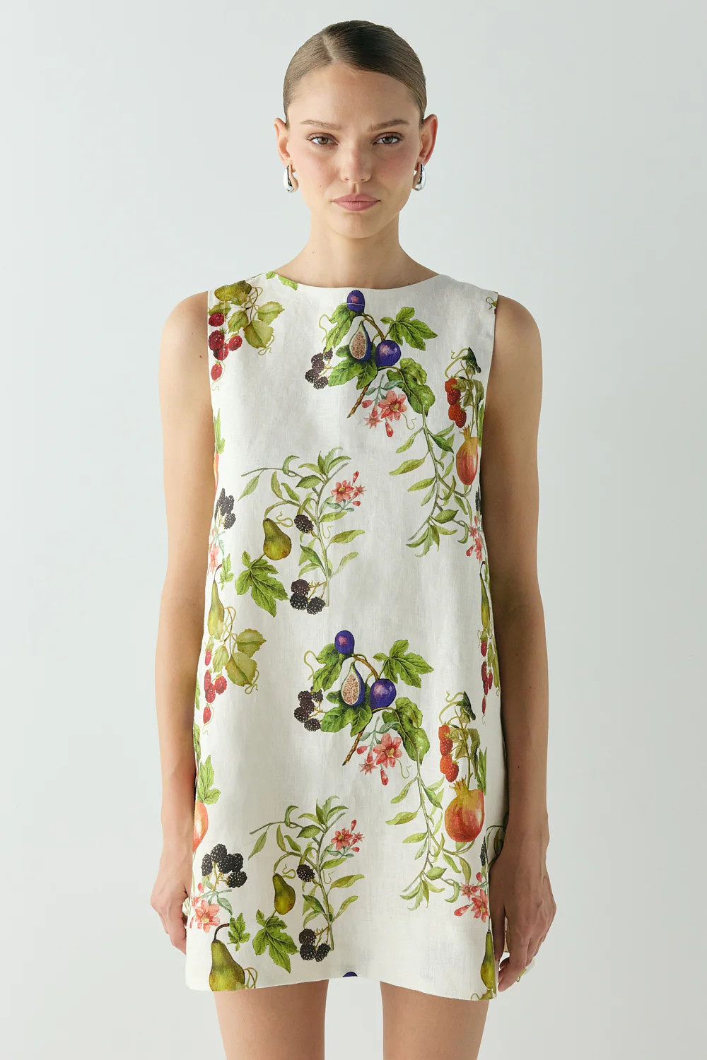 Aftersun Linen Dress Orchard | VRG Grl