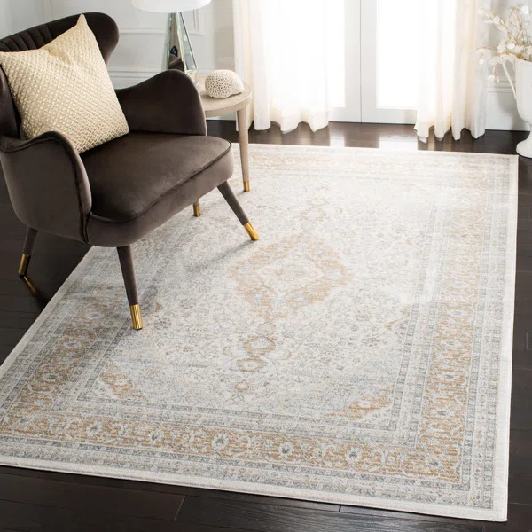 Delmer Beige Area Rug | Wayfair North America