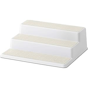 Copco Basics 3-Tier Spice Pantry Kitchen Cabinet Organizer, 10-Inch, Cream | Amazon (US)