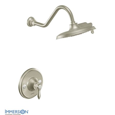 Moen TS32102BN Brushed Nickel Single Handle Posi-Temp Pressure Balanced Multi-Function Shower Trim w | Build.com, Inc.