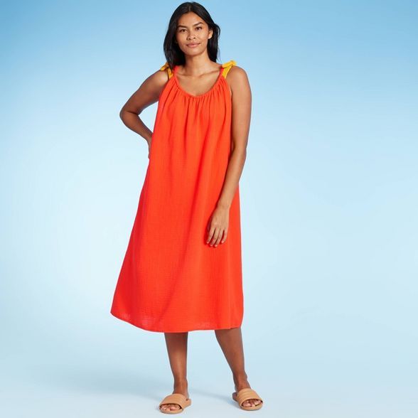 Women's Midi Cover Up Dress - Kona Sol™ | Target