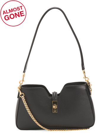 Made In Italy Calfskin Leather Smooth Shoulder Camille 16 | TJ Maxx