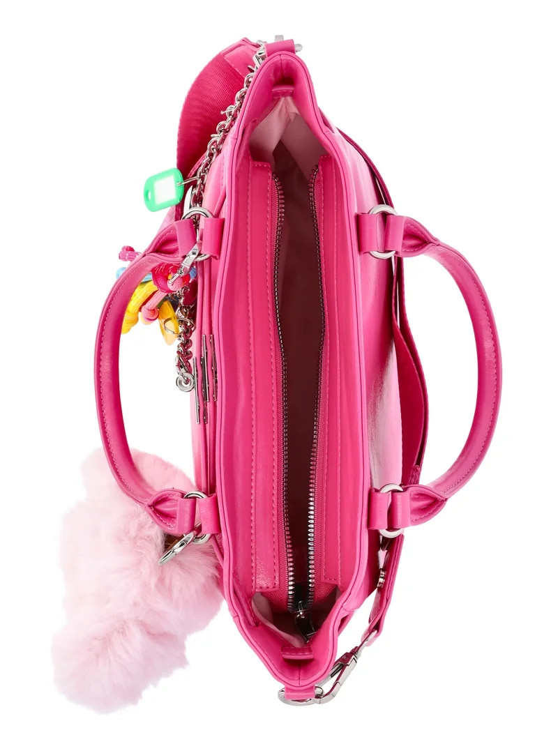 Madden NYC Women's Top Handle Satchel, Pink | Walmart (US)