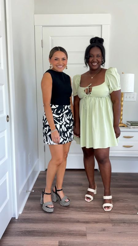 Rachel:
Black tie back top size xs TTS 
Black floral skirt size 2 - I have a little room in the waist, I could have sized down a size
Platform heels size 5 TTS 
Earrings - older from Chanel 

Megan:
Dress - old from Abercrombie
Heels - old from target 

Follow my shop @honeysweetpetite on the @shop.LTK app to shop this post and get my exclusive app-only content!


Come with us to celebrate Megan’s graduation 🎉
We headed to the @thecitrusclubco - A rooftop bar in downtown Charleston. The drinks were SO good and pretty strong - we definitely had the giggles afterwards! 😂 We ordered the brussel sprouts, crab dip, and wings. Everything was so good! I can’t wait to go back. Congrats Meg! 

#charlestonsc #charlestonliving #charlestonfood #charlestonblogger #charlestonrestaurants #chucktownfoodie #charlestonrooftops 

#LTKfindsunder50 #LTKtravel #LTKstyletip