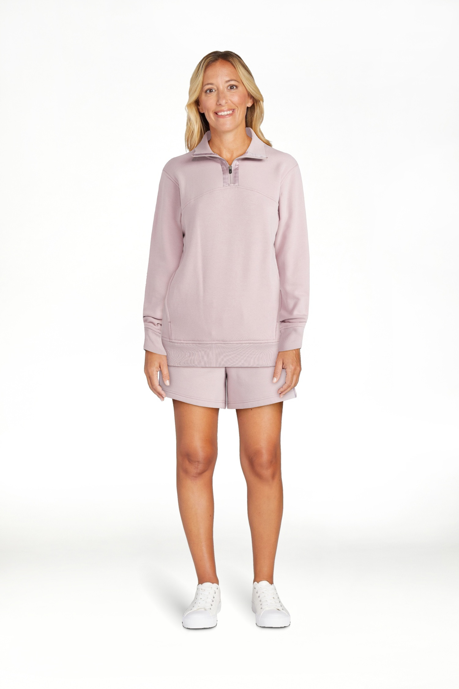 Avia Women's and Women's Plus Fleece Quarter Zip Pullover, Sizes XS-4X - Walmart.com | Walmart (US)