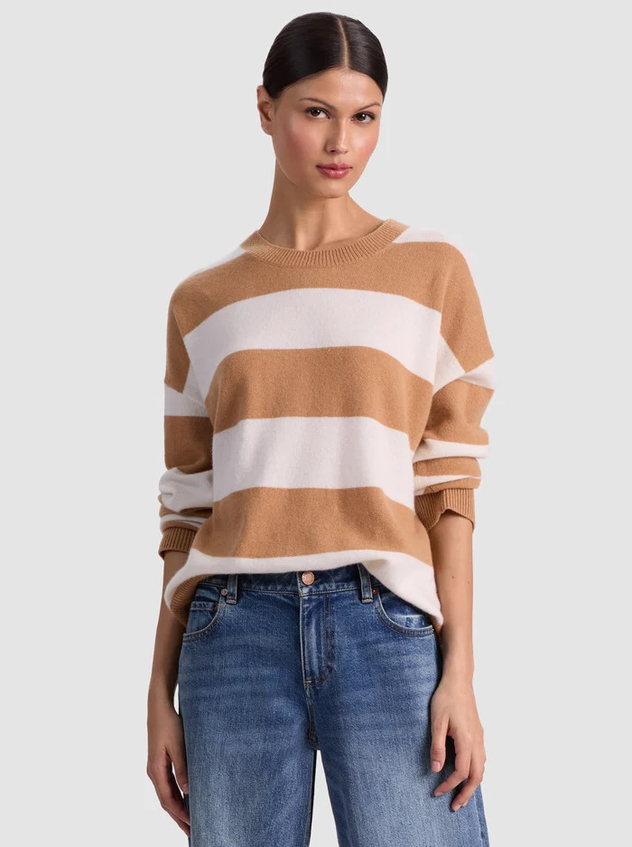 LAURA CASHMERE PULLOVER | Alice + Olivia