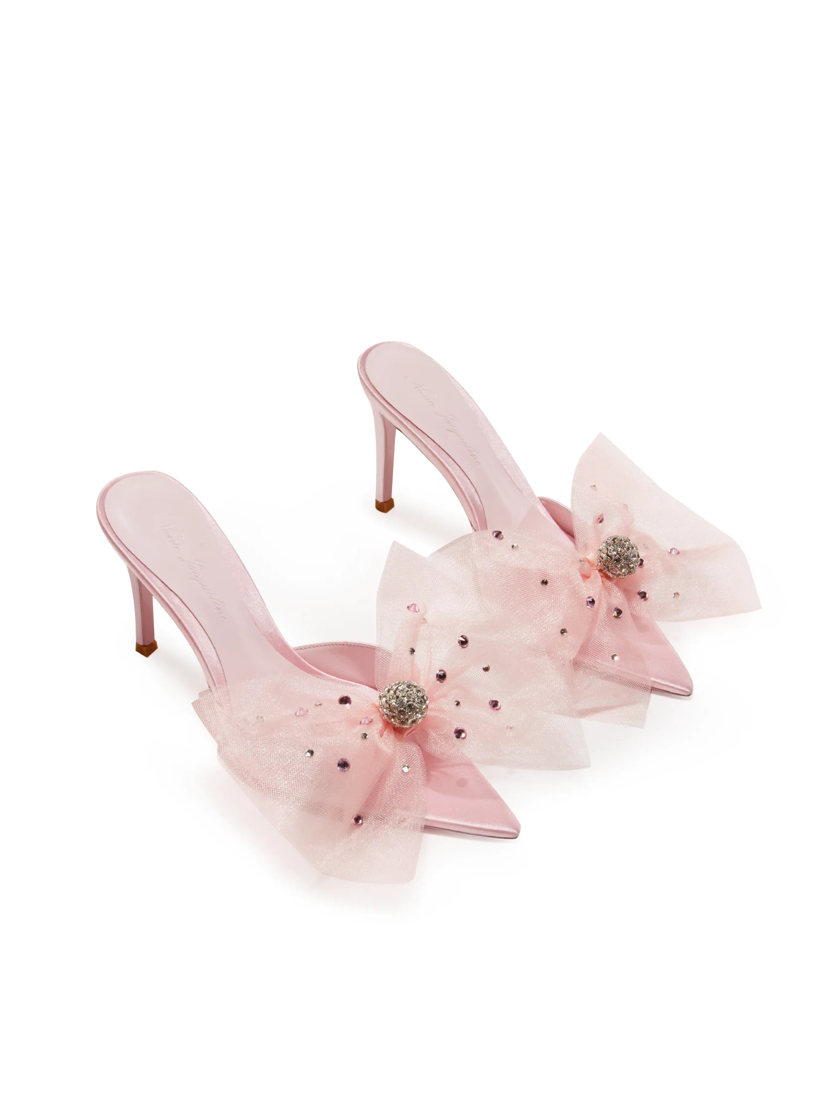 Isabella Bow Heels (Pink) (Final Sale) | Nana Jacqueline