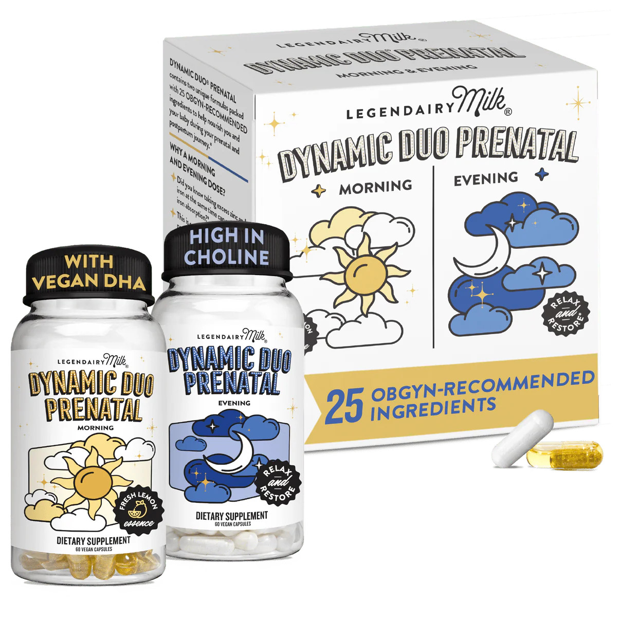 Dynamic Duo | Prenatal & Postnatal Vitamin | Legendairy Milk® | Legendairy Milk