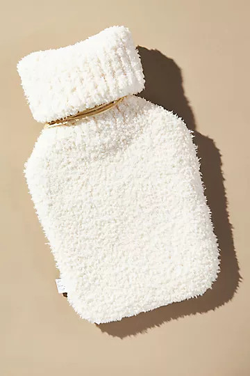 Mer-Sea & Co. Live Well, Be Well Plush Hot Water Bottle | Anthropologie (US)