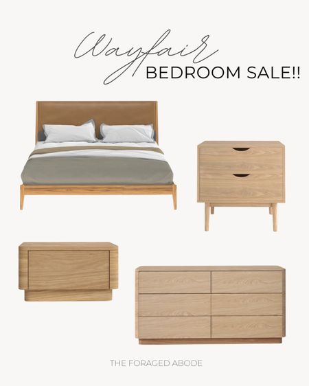 Bedroom finds on sale now!! 

Wood bed frame | wood dresser | wood nightstands

#LTKSaleAlert #LTKHome #LTKSummerSales