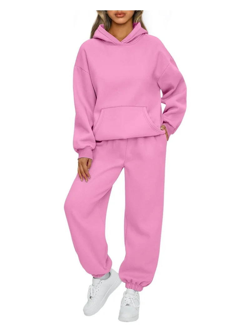 SUNBS Lounge Sets for Women 2 Piece Sets Sweat Set Suits Sweatpants Womens Hoodies Outfits Clothe... | Walmart (US)