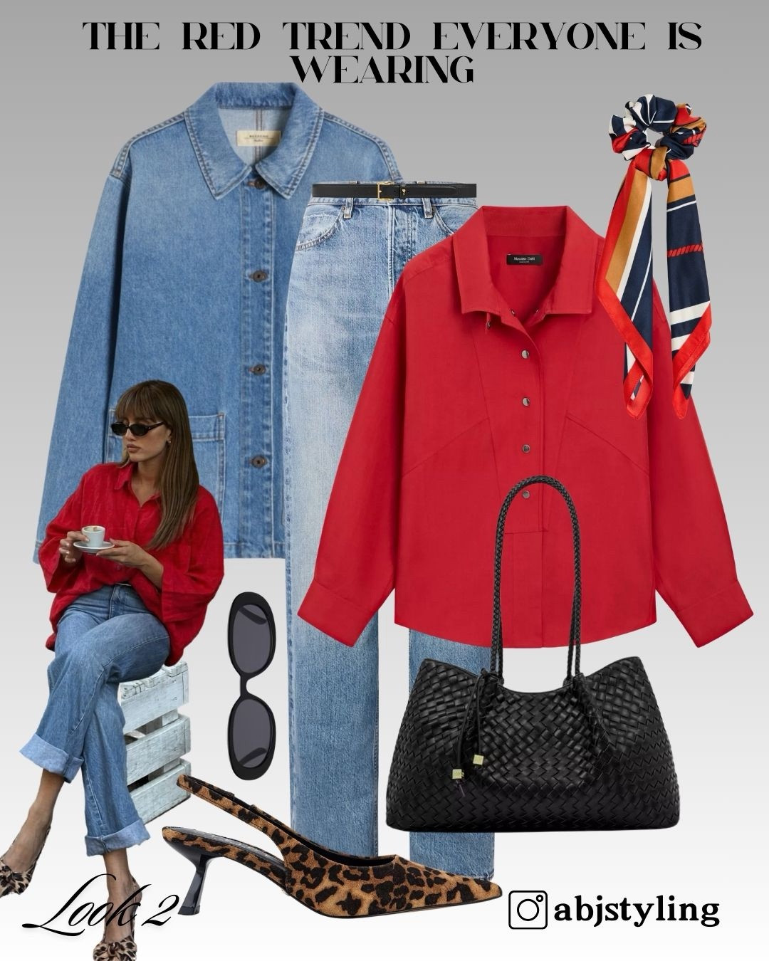 A red shirt is one of those wardrobe pieces that instantly elevates denim.

#LTKuk #LTKspring #LTKstyletip