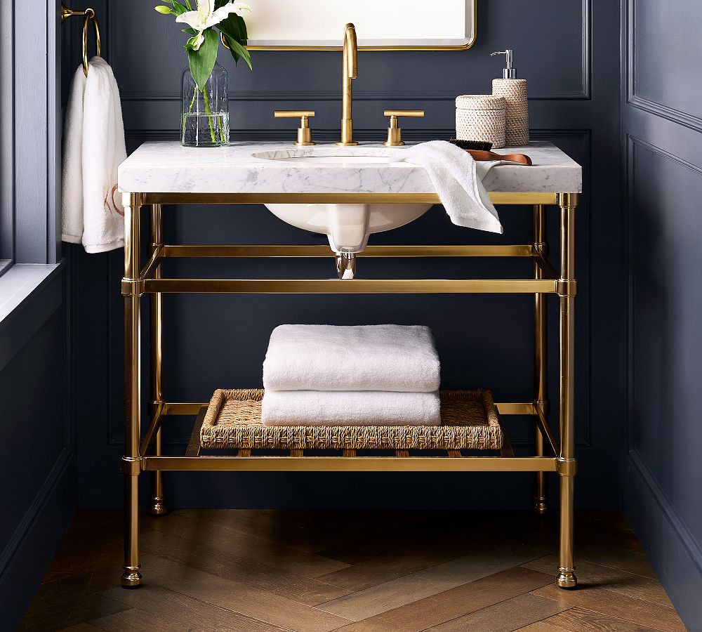 Everson 36" Single Sink Vanity | Pottery Barn (US)