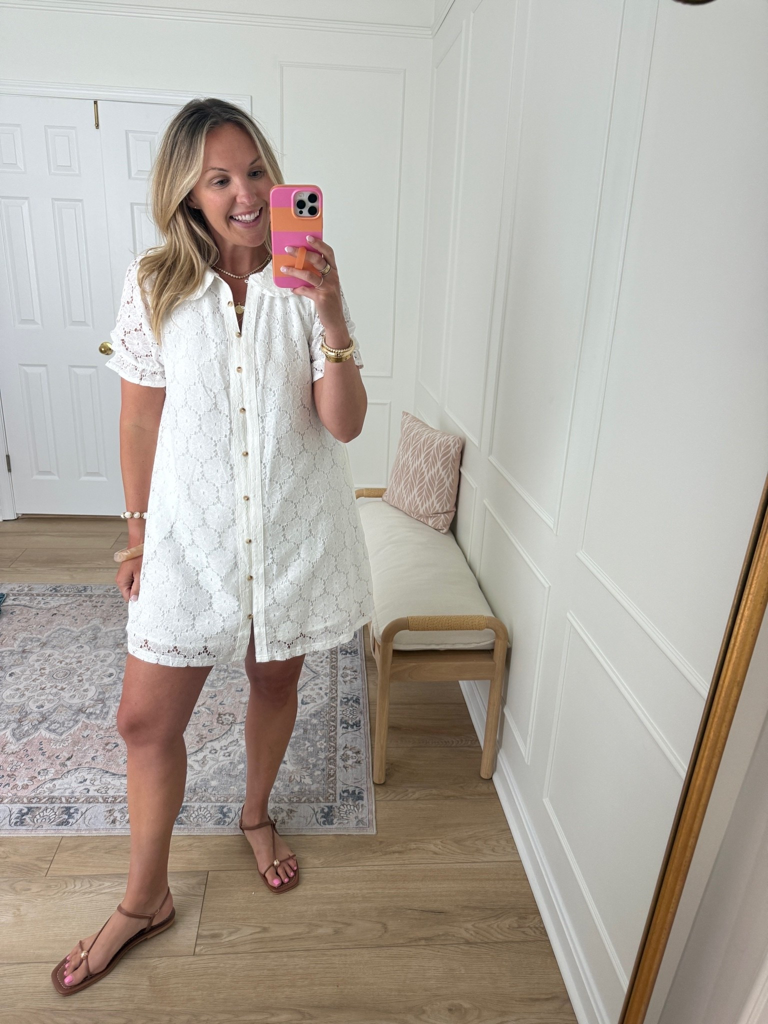 Summer dress - love this for anything bridal too! Wearing a med