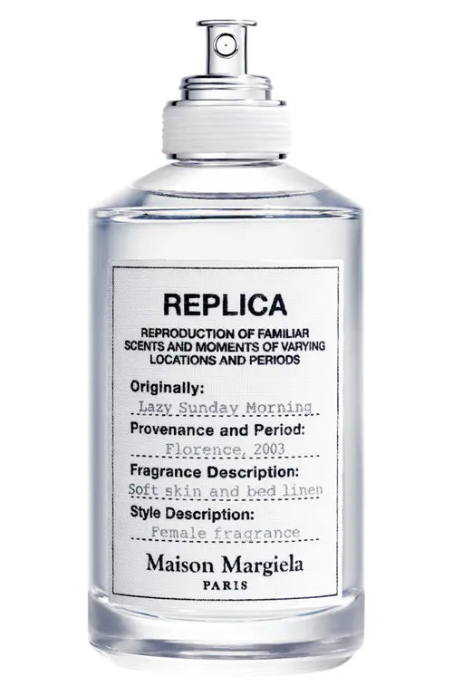 Maison Margiela Replica Lazy Sunday Morning Eau de Toilette Fragrance in Regular at Nordstrom, Size 3.4 Oz | Nordstrom