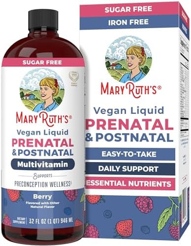 MaryRuth’s Postnatal & Prenatal Vitamins for Women | Sugar Free | Selenium | Folate | Vegan | N... | Amazon (US)