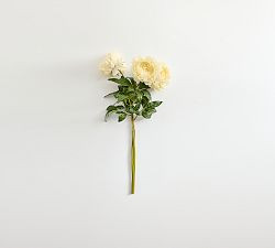Faux Yellow Oversized Peony Bundle | Pottery Barn (US)