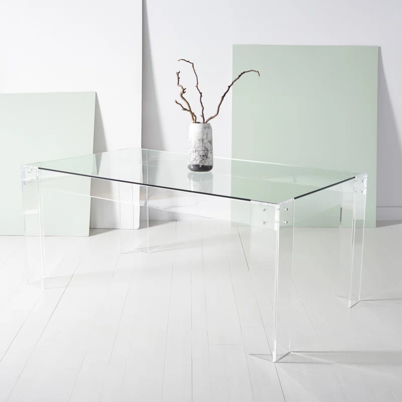 Anyeli Glass Dining Table | Wayfair North America