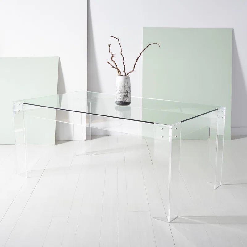 Anyeli Glass Dining Table | Wayfair North America