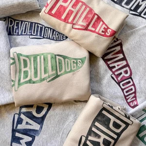 PREORDER Custom Watercolor Pennant Crewneck - Etsy | Etsy (US)