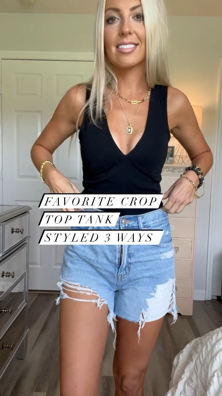 My favorite, most versatile crop top styled 3 ways! It’s so comfy, comes in 4 colors, currently on sale and over 50% off! 

Crop top / Denim shorts / jean shorts / on sale / affordable fashion / styling reel / everyday style / casual style / casual outfit / try on video / outfit inspo / easy outfits / girly style 

#croptop #tanktop #summeroutfitideas #denimshorts #jeanshorts #datenightoutfit #onsale #westernoutfit #casualstyle #summerfashion #countryconcert #outfitreel #womenfashion #everydaystyle #discoverunder10k #westernfashion #affordablefashion #howtostyle #countryconcertoutfit #outfitideasforyou #ltkunder50 #waystowear #stylingreel 

#LTKFind