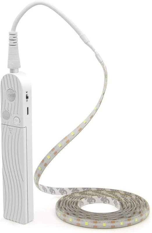 LED Under Cabinet Lighting Motion Sensor, CFGROW 3.28Ft Four Modes Bed Stairs Wardrobe Lamp Tape,... | Amazon (US)