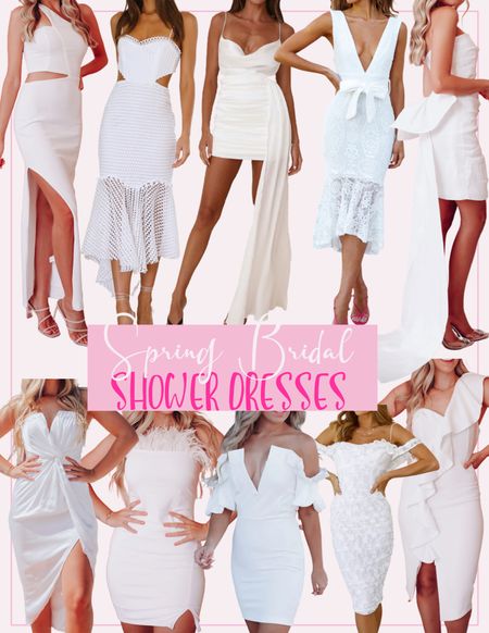 Spring Bridal Breakfast/ Shower Dresses 

#LTKwedding #LTKunder100 #LTKSeasonal
