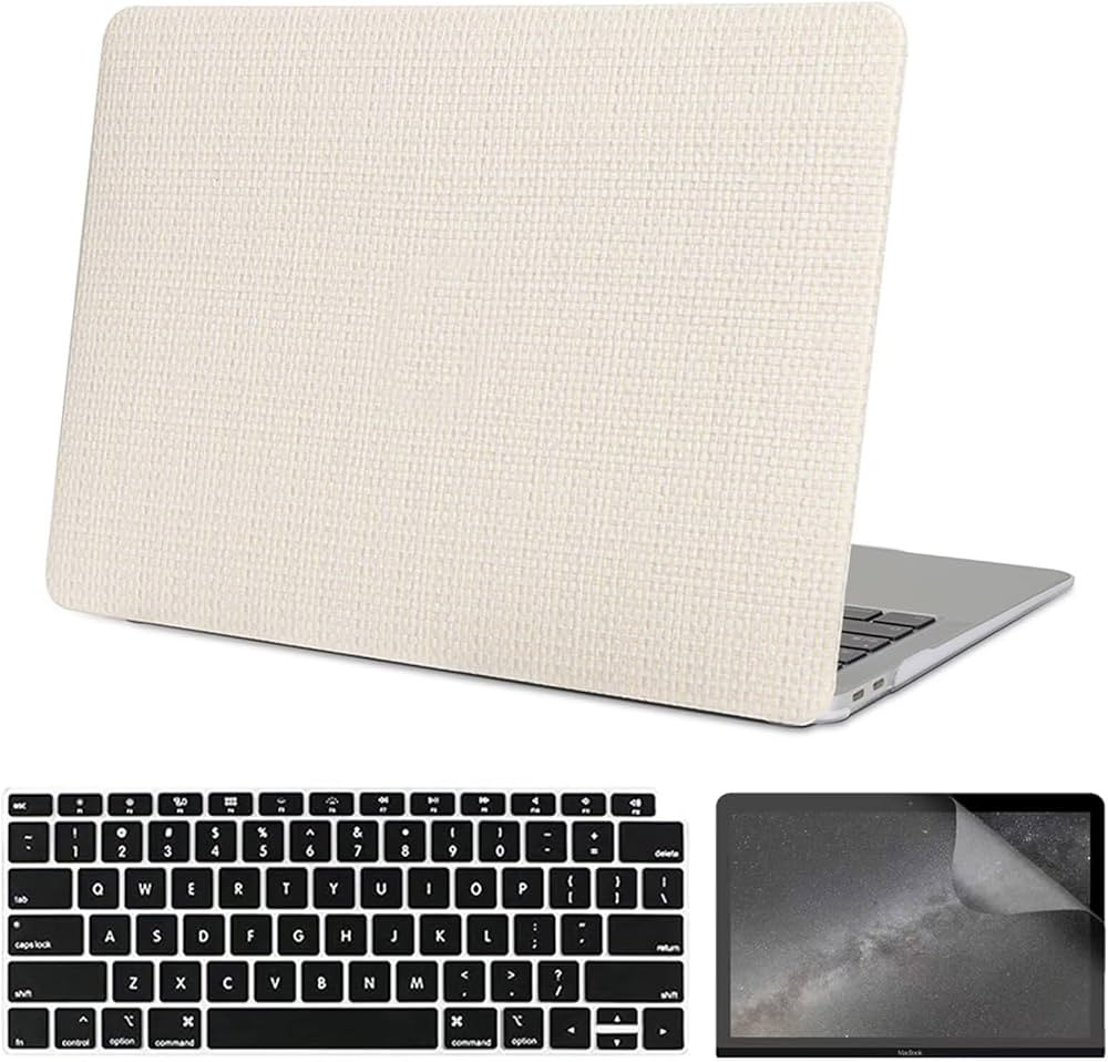Compatible with MacBook Air 13 Inch Case with Touch ID 2021 2020 2019 2018, Model A2337 M1 A2179 ... | Amazon (US)