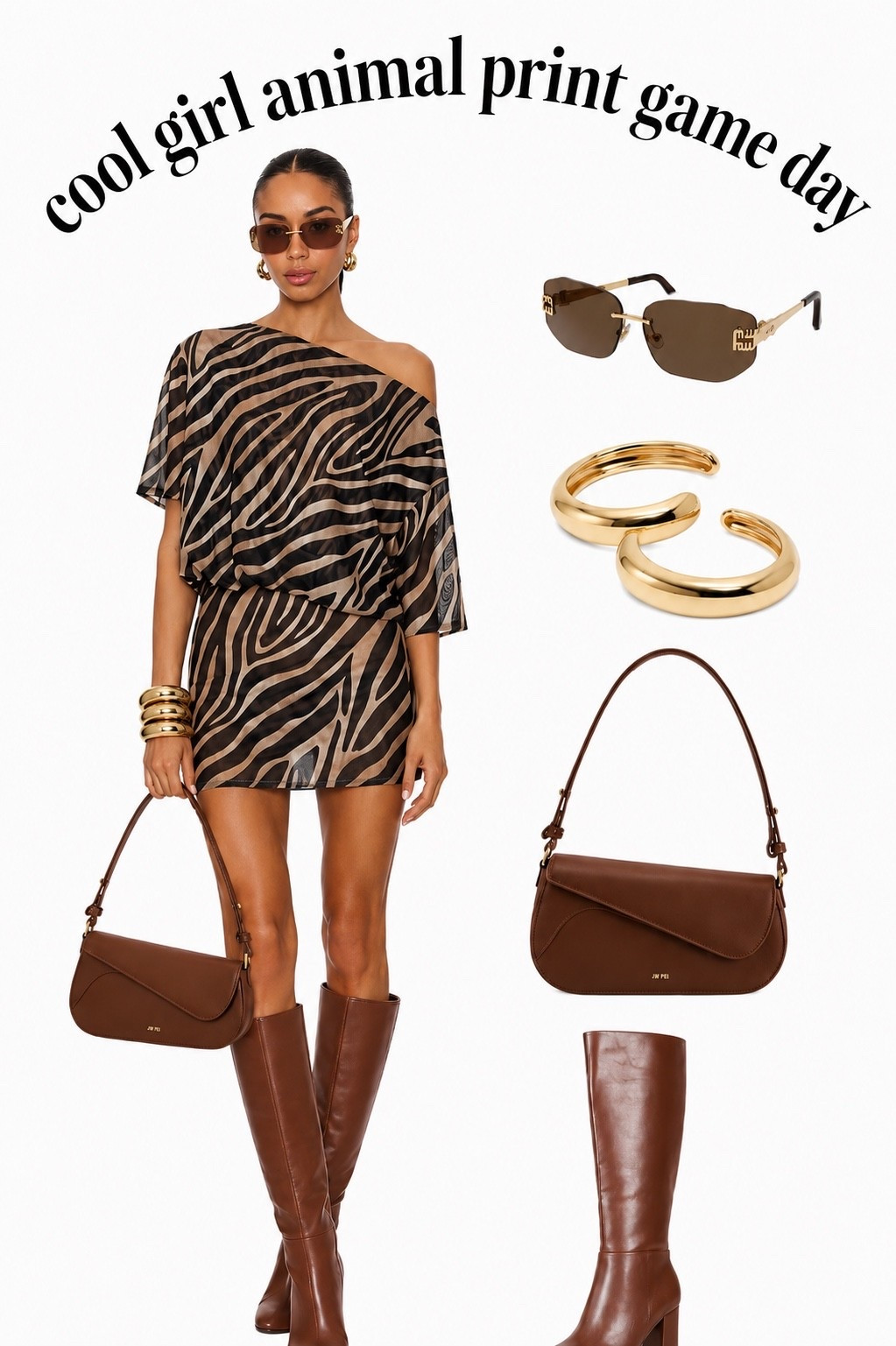 More animal print please! How stylish is this outfit! Love this for my LSU fans so perfect for game days!

#LTKootd