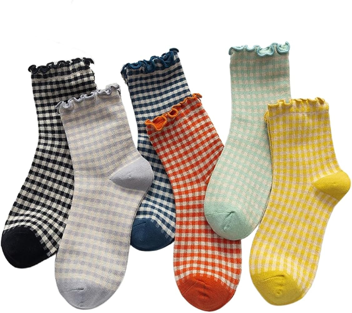 Athletic Socks for Women and Girls Cute Cotton Sock | Amazon (US)