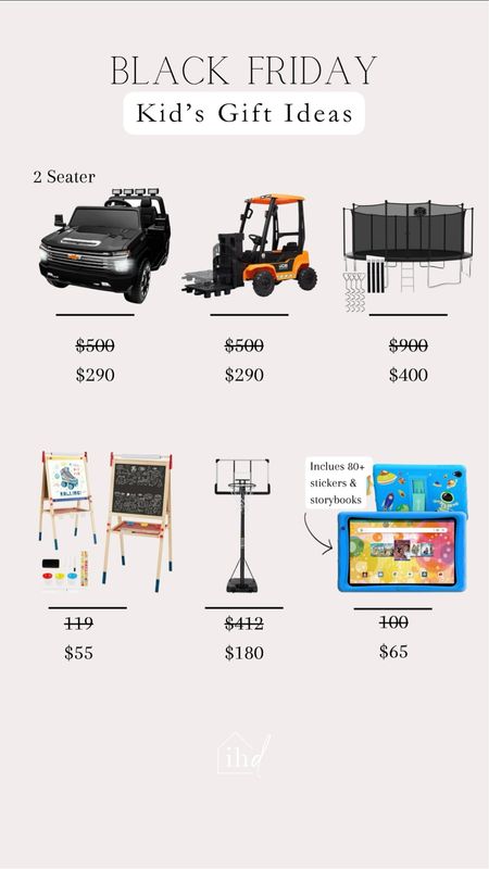 Black Friday Kid’s Gift Ideas- All of these items are on major sale!!! 🏃‍♀️@walmart #walmarthome 

#LTKCyberWeek #LTKGiftGuide #LTKHoliday