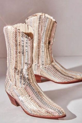 Luna Sequin Boots | Free People (Global - UK&FR Excluded)