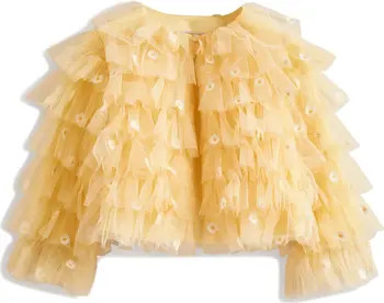 Mini Boden Kids' Tiered Tulle Jacket | Nordstrom | Nordstrom