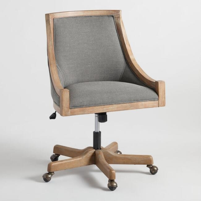 Henry Upholstered Office Chair | World Market
